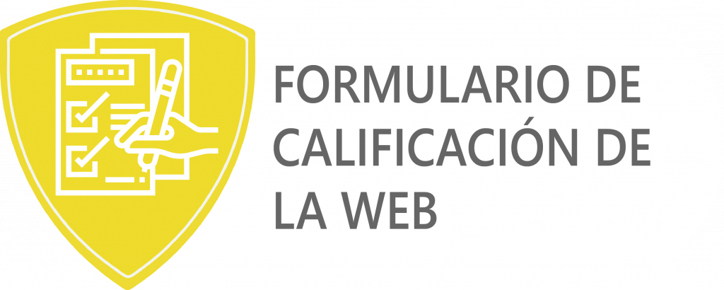 botón de servicio 9-1-1 botón de formulario de calificacion de la web