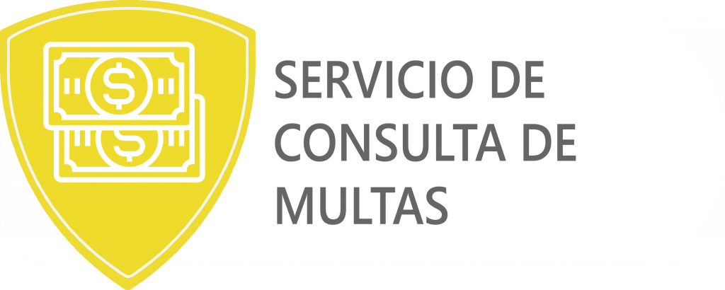 botón de servicio 9-1-1 Botón servicio de consulta de multas